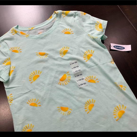 Girl Short Sleeve T-Shirt Size L (10-12) - Picture 4 of 5